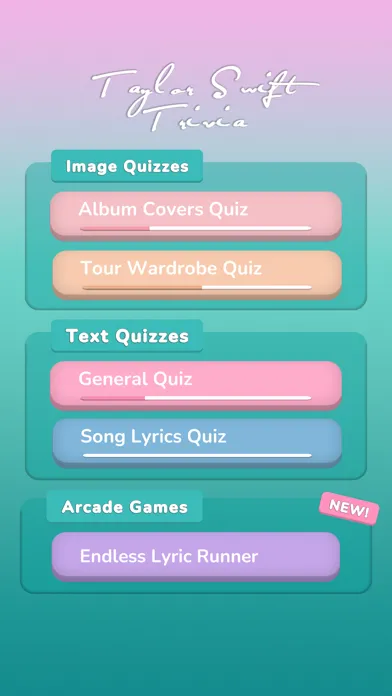 Скриншоты Taylor Swift Trivia Quiz