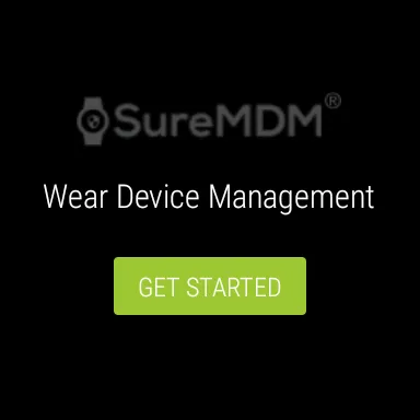 Tangkapan layar SureMDM Agent for Wear OS