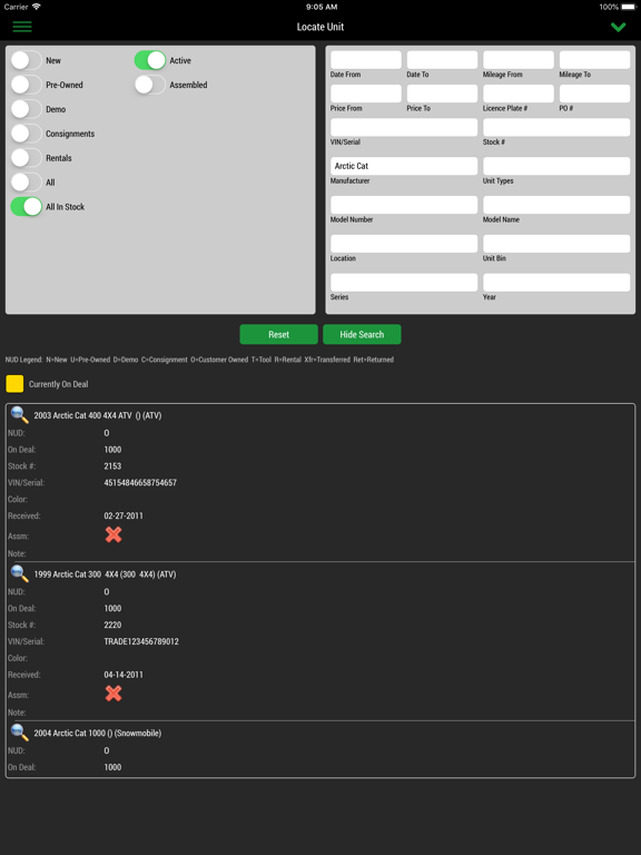 Zrzuty ekranu Lizzy CRM iPad 