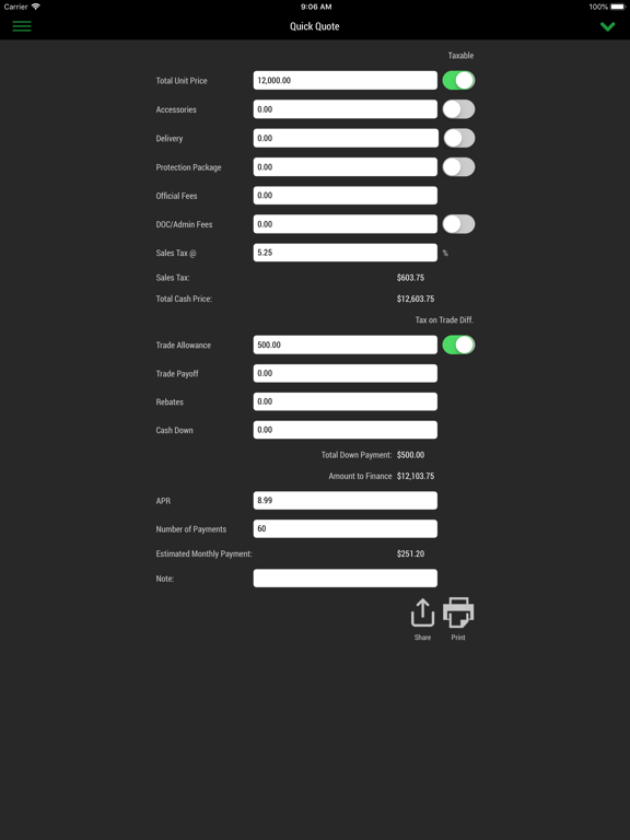 Zrzuty ekranu Lizzy CRM iPad 