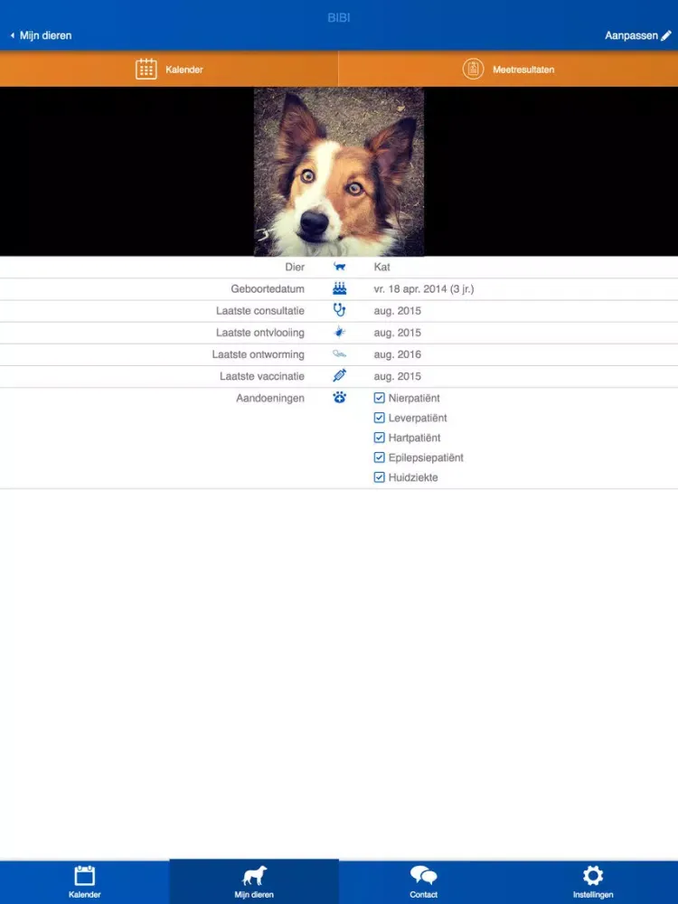 Tangkapan skrin De Meren iPad 