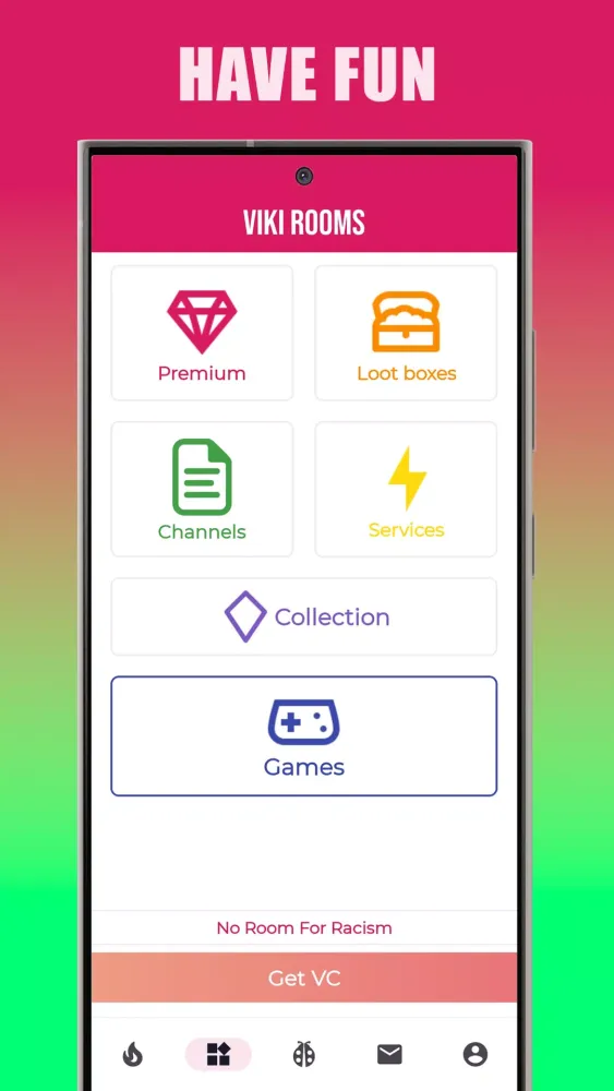 Screenshot di Vikiroom