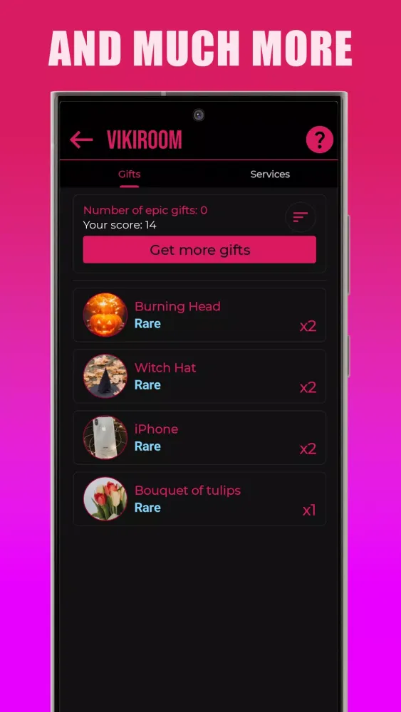Screenshot di Vikiroom
