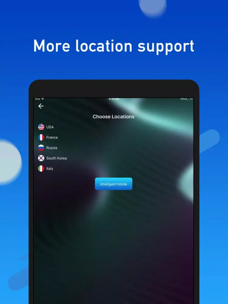 x vpn-vpn 360 iPad  Screenshots