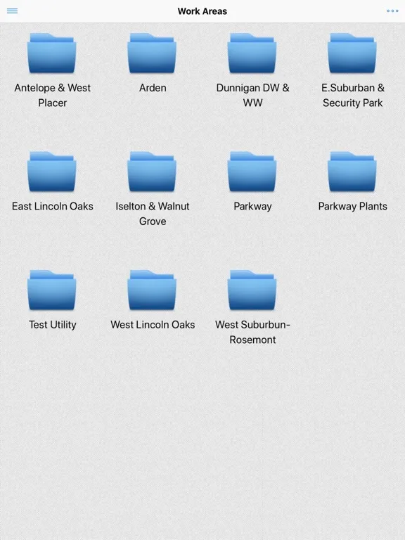 AMWater Field Data Collection iPad  스크린샷