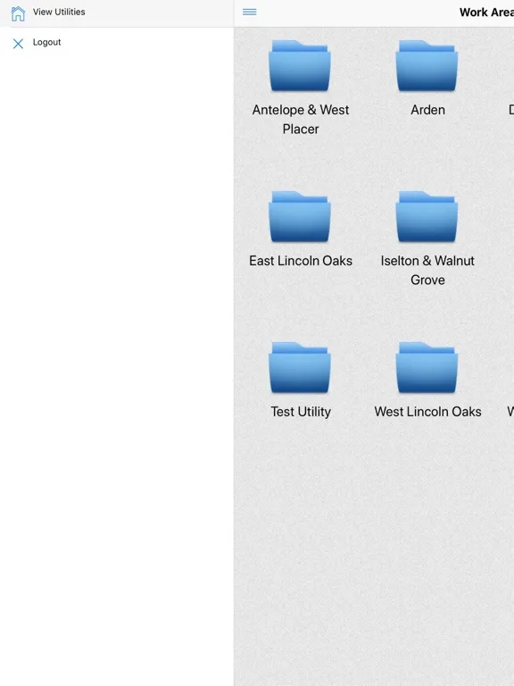 AMWater Field Data Collection iPad  스크린샷
