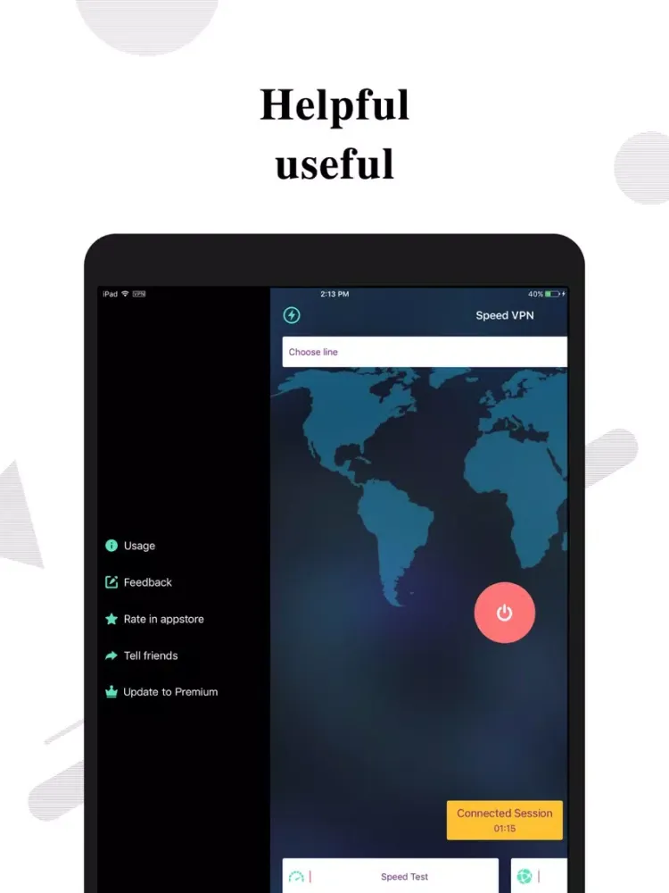 SpeedVPN-VPN Speed vpn Master iPad  Ekran Görüntüleri