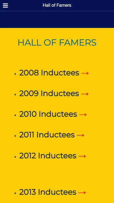 NJ Hall of Fame स्क्रीनशॉट