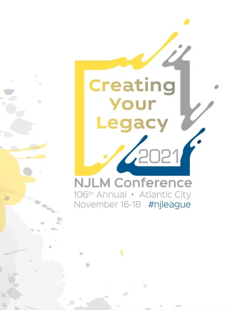 Ảnh chụp màn hình của 2021 NJLM Annual Conference iPad 