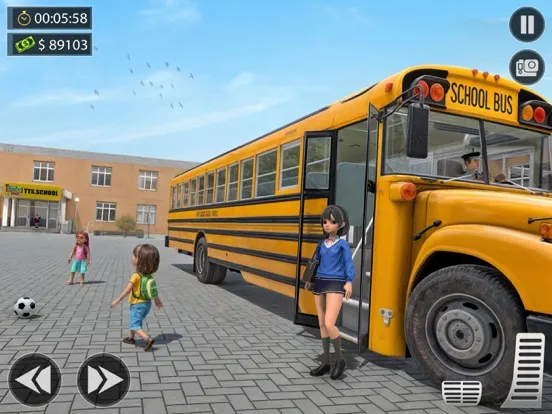 High School Bus Simulator Game iPad  স্ক্রিনশট