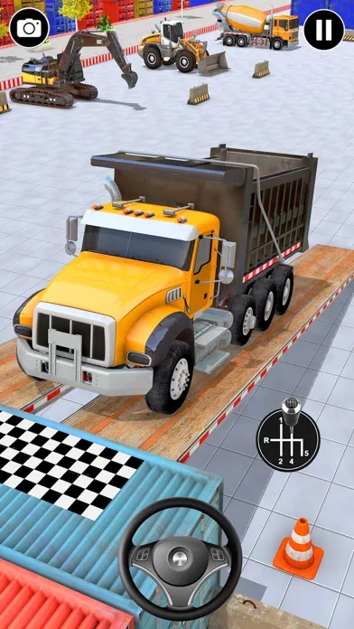 Excavator Truck Parking 3D应用截图