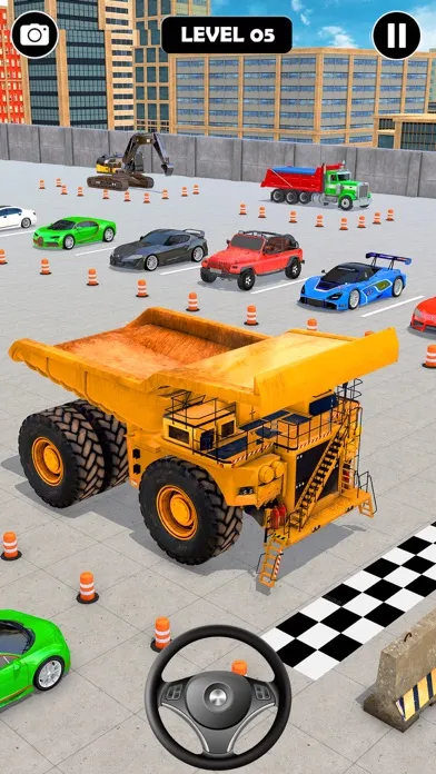 Excavator Truck Parking 3D应用截图