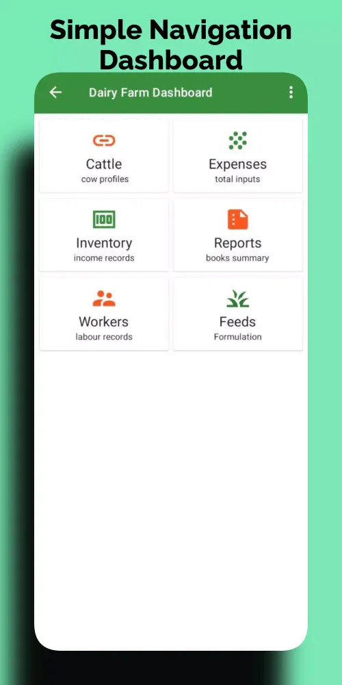 Dairy Cattle Management App স্ক্রিনশট