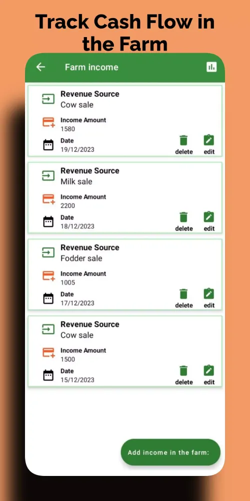 Dairy Cattle Management App স্ক্রিনশট