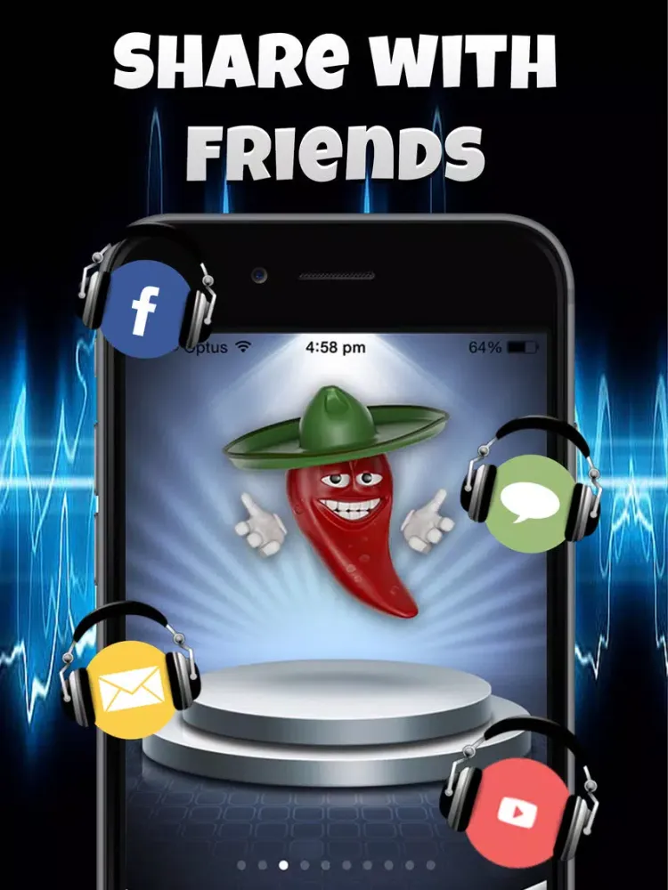 Talking Emoji Voice Changer Free - Crazy Helium Booth Fake Modifier Generator iPad  Screenshots