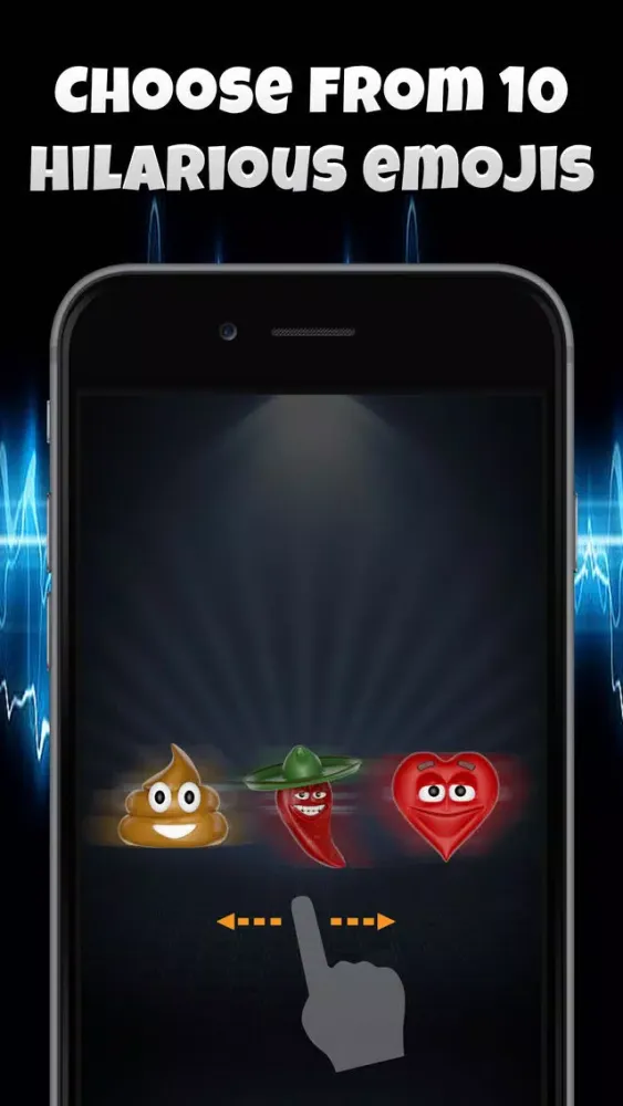 Talking Emoji Voice Changer Free - Crazy Helium Booth Fake Modifier Generator Screenshots