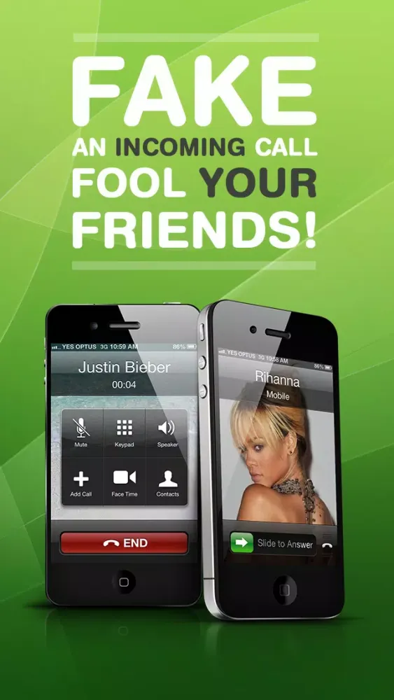Phone Booth Free – Fake a Prank Call with your iPhone Screenshots