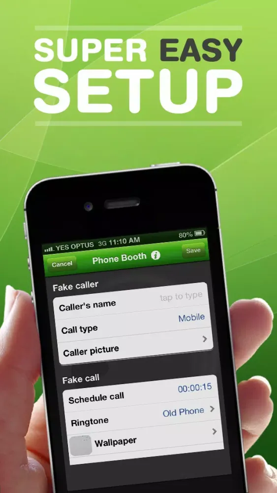 Phone Booth Free – Fake a Prank Call with your iPhone Screenshots