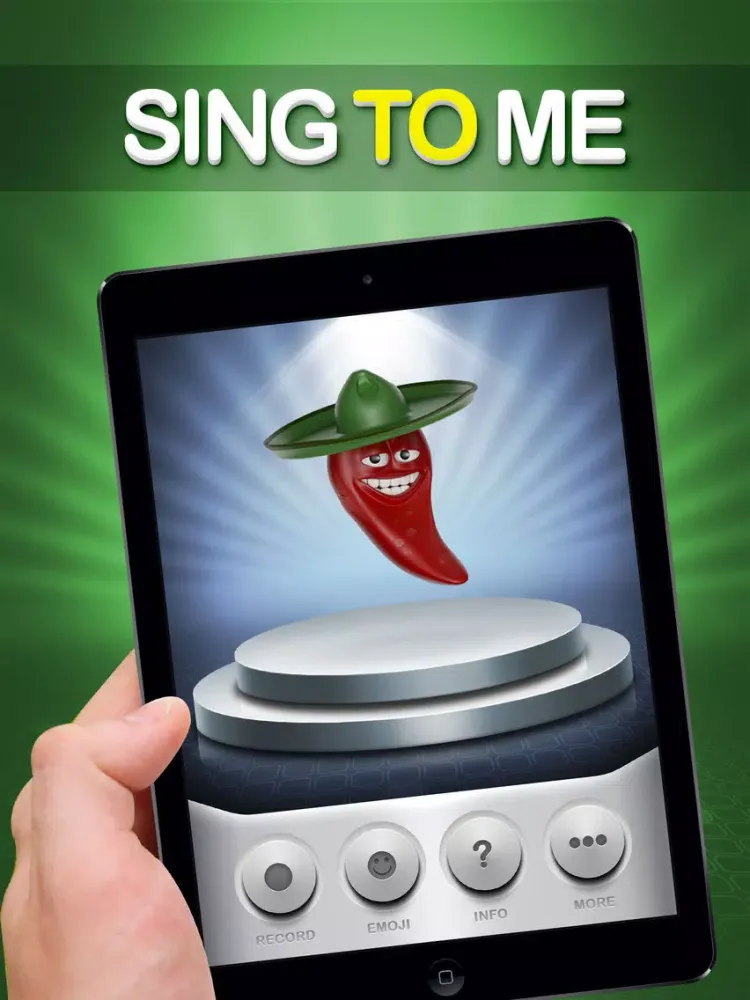 Talking Emoji Voice Modifier - Crazy Helium Booth Voice Changer Free & Funny Movie Maker iPad  Screenshots