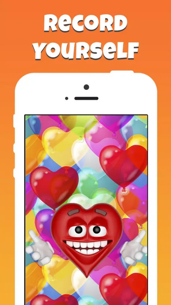 ภาพหน้าจอของ Emoji Voice Modifier for Happy Birthday Video & Greetings