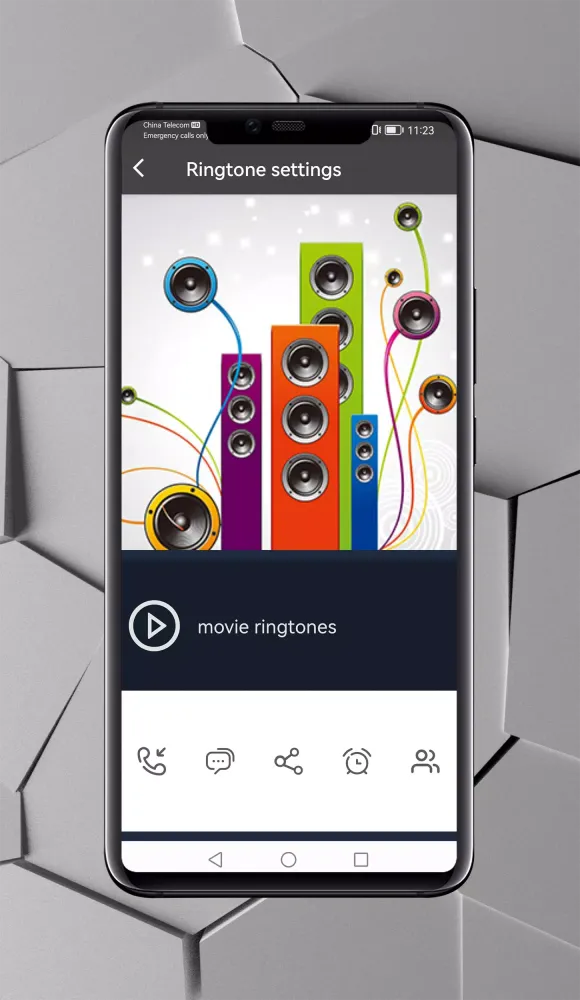 Capturas de pantalla de Old Nokia N95 Ringtones
