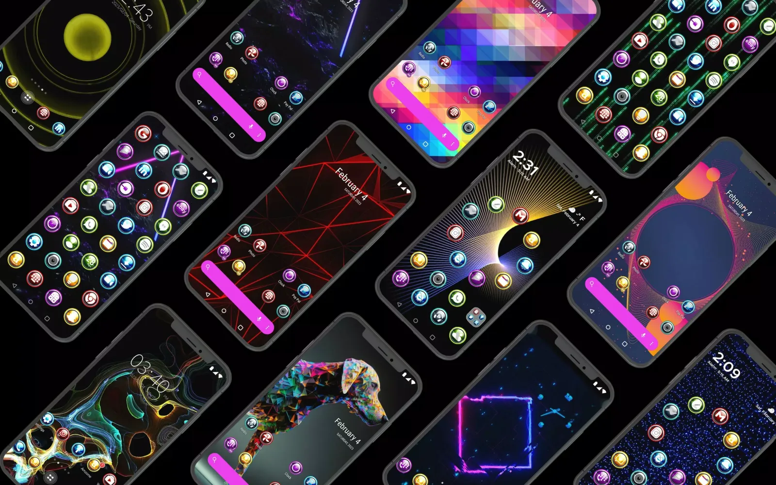 Icon pack colorful سکرین شاٹس
