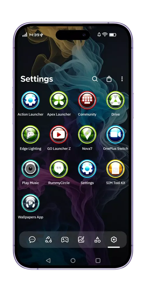 Icon pack colorful سکرین شاٹس