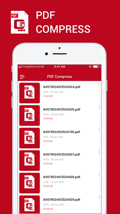 Tangkapan layar Compress PDF : Reduce PDF Size