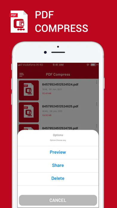 Tangkapan layar Compress PDF : Reduce PDF Size