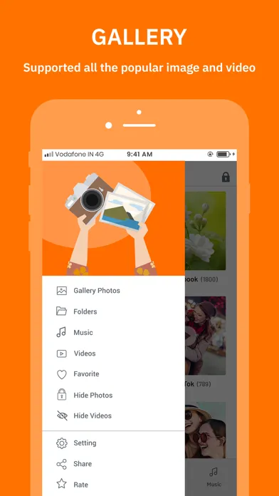 Vault : Secret File Manager سکرین شاٹس