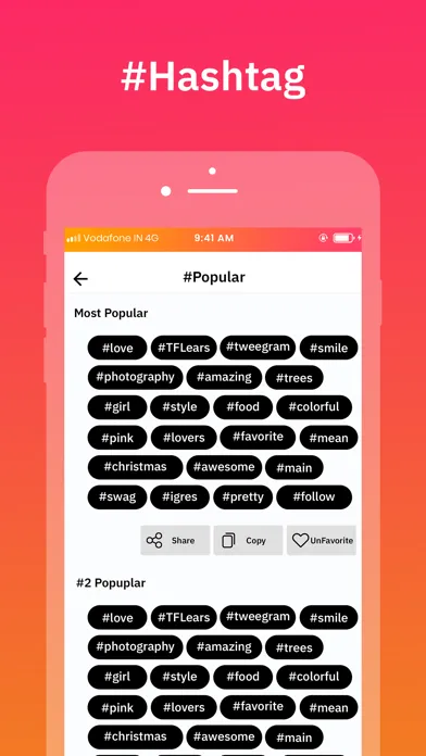 Hash Tag Generator : #Hashtags Screenshots