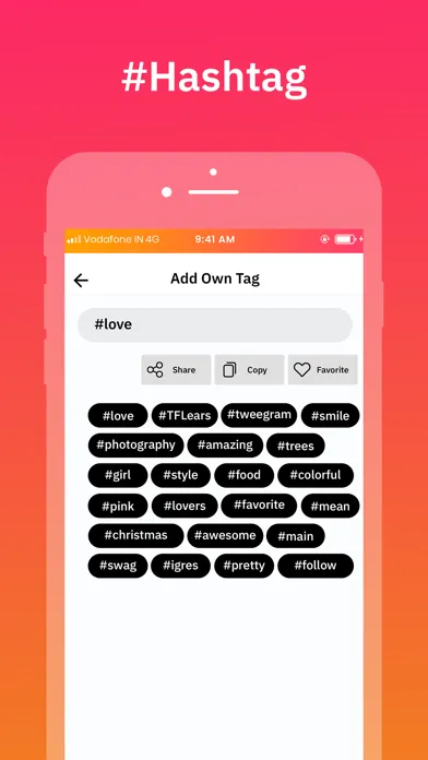 Hash Tag Generator : #Hashtags Screenshots