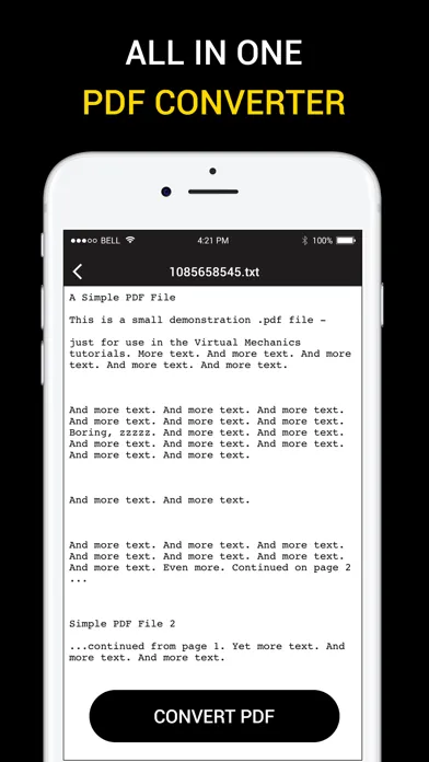 Tangkapan layar PDF Converter & PDF Reader