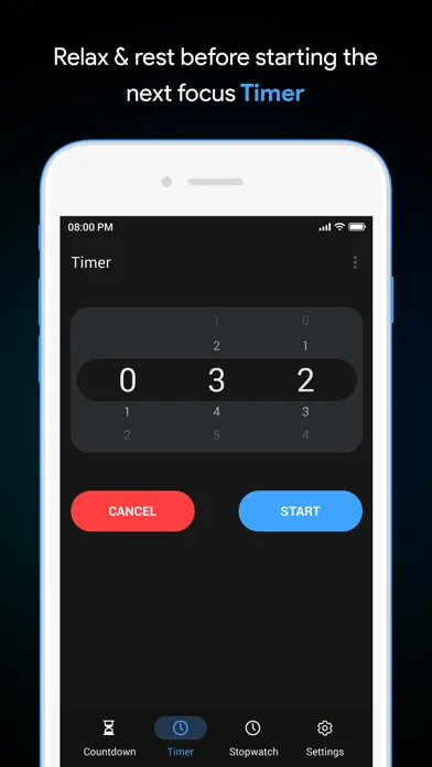 Скриншоты Countdown : Stopwatch & Timer
