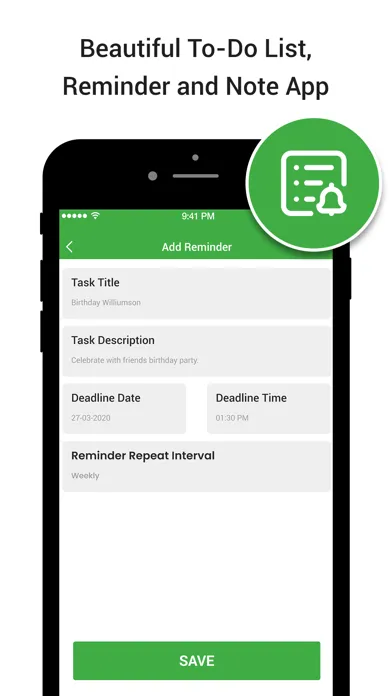 To Do List : Notes & Reminders应用截图