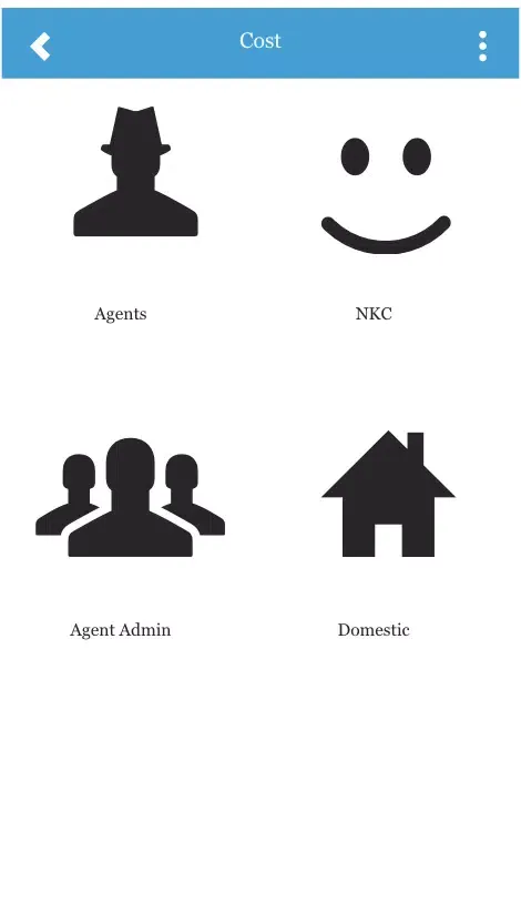 Zrzuty ekranu NKC Domestic App
