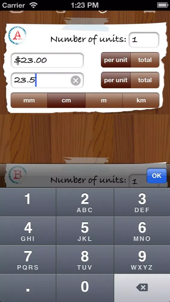 WhatPrice - product price/unit calculator स्क्रीनशॉट