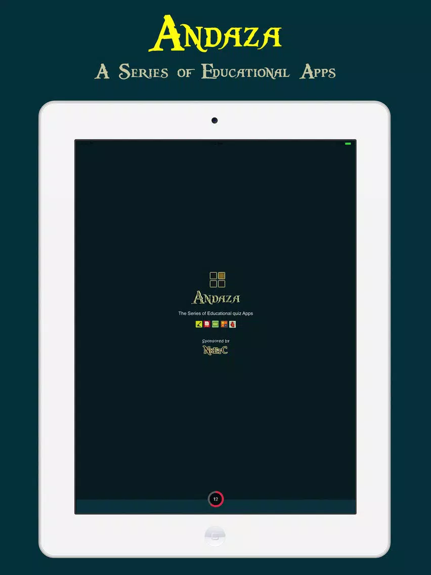Books and Authors - Andaza - Quiz Preparation Test iPad  স্ক্রিনশট