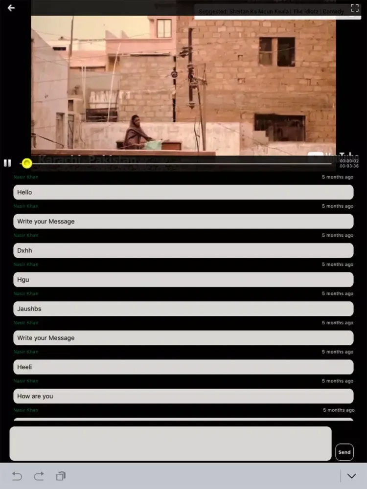 Nanocine - Watch Together iPad  Screenshots