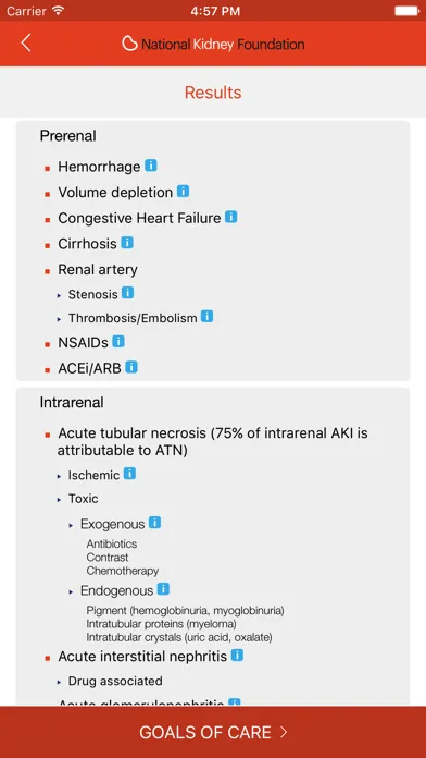 Captures d'écran de CKD Care