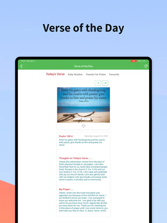 Audio Bible - New King James iPad  سکرین شاٹس