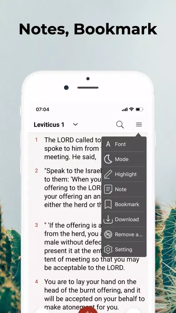 Ảnh chụp màn hình của Holy Bible: NKJV Audio Offline