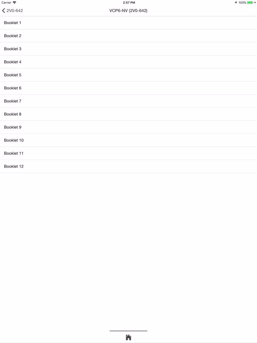 Ảnh chụp màn hình của VCP6-NV (NSX 6.2) 2V0-642 Exam iPad 