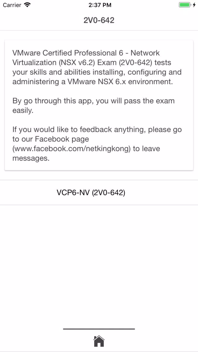 Ảnh chụp màn hình của VCP6-NV (NSX 6.2) 2V0-642 Exam
