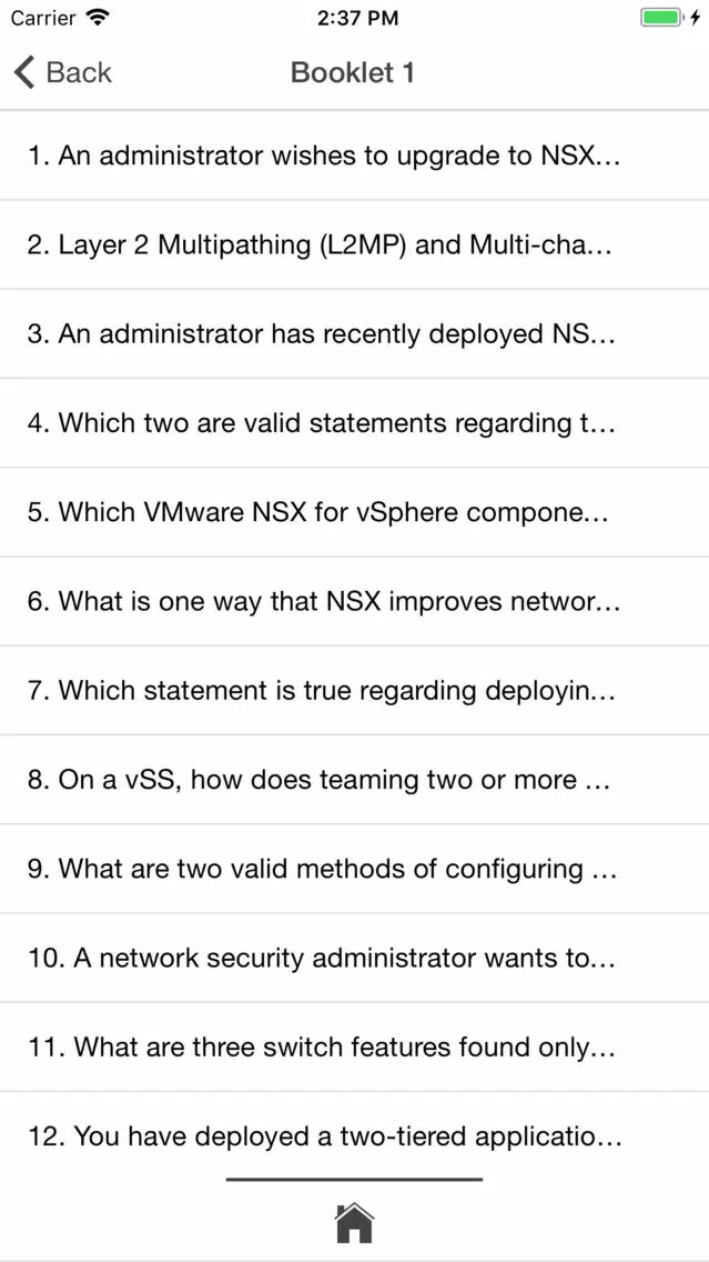 Ảnh chụp màn hình của VCP6-NV (NSX 6.2) 2V0-642 Exam