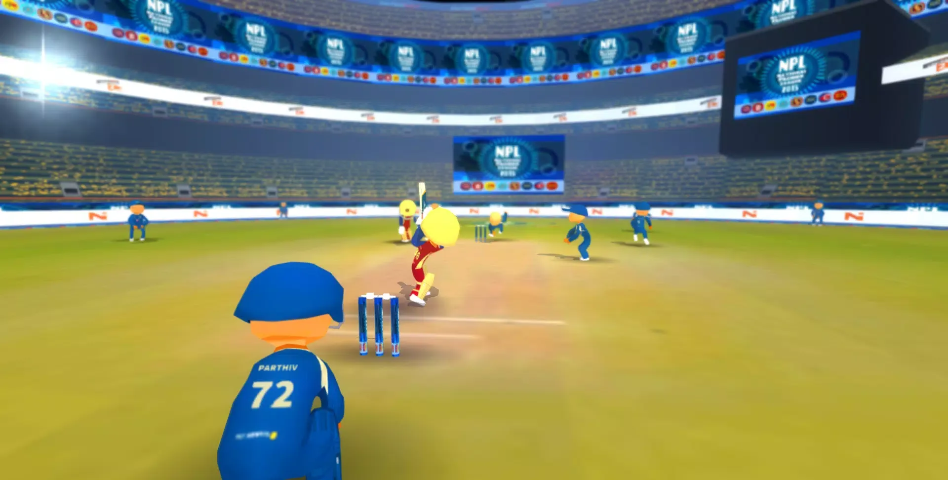 Ảnh chụp màn hình của SUPER CRICKET 2
