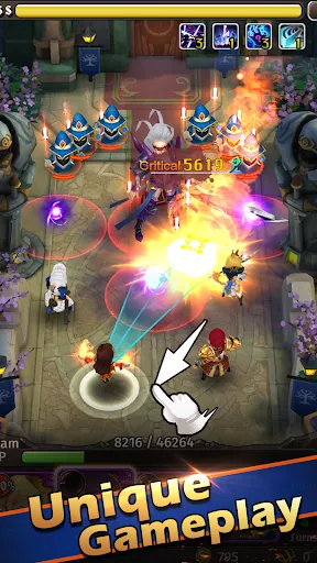 Zrzuty ekranu Hyper Heroes: Marble-Like RPG