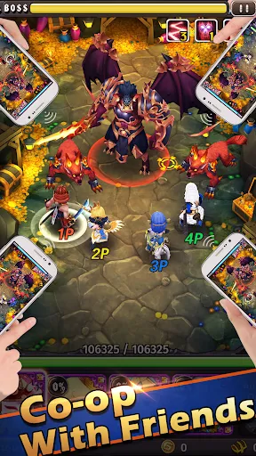 Zrzuty ekranu Hyper Heroes: Marble-Like RPG