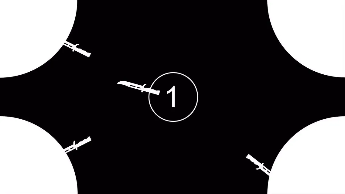 Capturas de tela do Knife Masters!