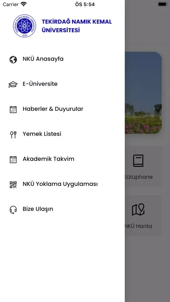 Captures d'écran de NKÜ Kampüs